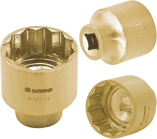 [BE102-12] Wedo BE102-12 Socket (1/4") 12mm