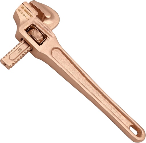 [BE131C-1010] Wedo BE131C-1010 Wrench,  Pipe(Bent Type) 450mm